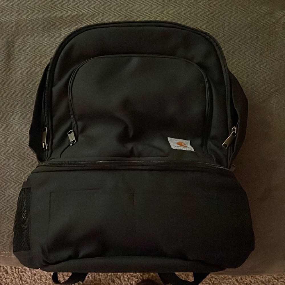 Carhartt insulated 24 can two compartment cooler backpack